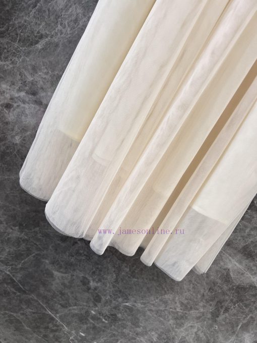 ZB60611 Dior 25Ss Early Spring New High Waist Double Layer Long Mesh Half Skirt | Produced Doub k6fcwpzm - Image 7