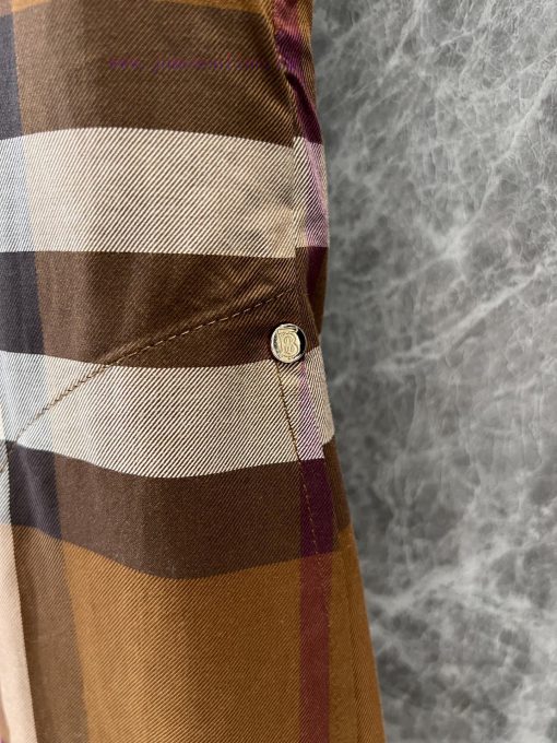 ZL60612 Burberry 25Ss Spring/Summer New Product Vintage Plaid Sleeveless Cotton Dress | Yb Deve r1plzr3p - Image 6
