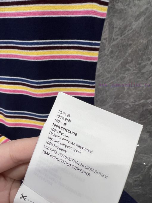 ZL60620Prada 25Ss Spring/Summer New Colored Striped Knitted Tank Top Skirt | Yb Developed Sleev bq79847w - Image 10