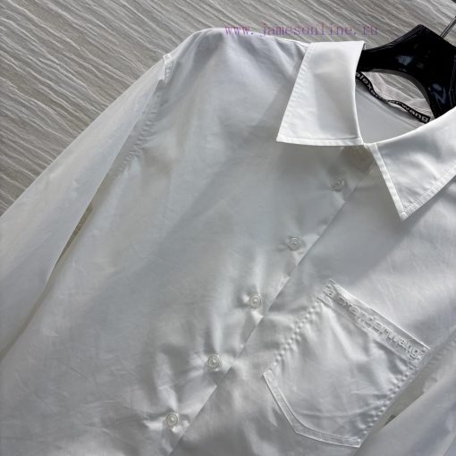 CC76270 AW Home 25 Early Spring New Collection Logo Decoration Shirt With Simple And Neat Desig bil70y8o - Image 4