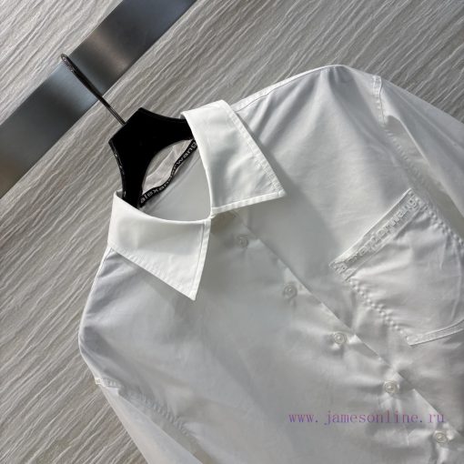 CC76270 AW Home 25 Early Spring New Collection Logo Decoration Shirt With Simple And Neat Desig bil70y8o - Image 6