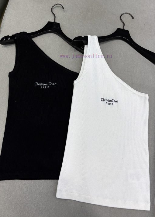 CT76282 Dior 25 Spring/Summer Collection A Stylish And Comfortable Knit Vest With Beveled Logo bbtvek1u