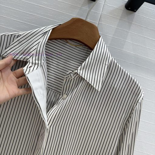 Highly Recommended BC76286 Saint * 25 Early Spring New Product High-end Boyfriend Style Striped rvn2f9c8 - Image 5