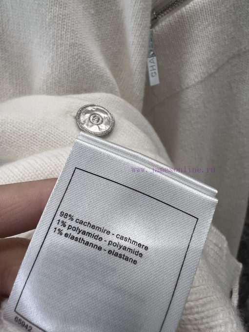 ZK60628 Chanel 25p Early Spring New Collection Wang Yibo Men's God Same Style Cashmere Cardigan 60uuf9w3 - Image 10