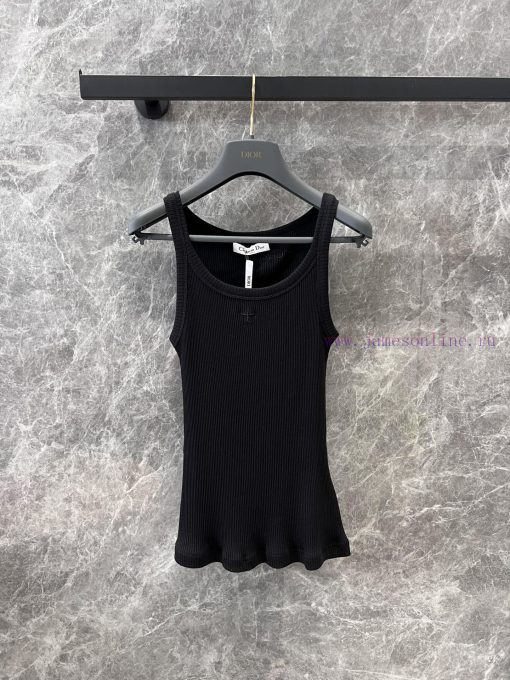 ZT60638 Dior 25Ss Early Spring New CD Bee Embroidery Casual Tank Top | Made Rocket Design Sense ky3aaope