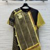 CT76300 Louis Vuitton 25 Early Spring New Collection Logo Chain Print Short Sleeved T-shirt Fas iruvid2q