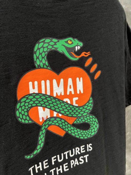 ZT60662 HUBAN M * DE 25Ss Spring/Summer New Bamboo Cotton Snake Year Commemorative Short Sleeve 0j3qtlmv - Image 7