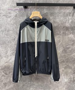ZW60670 Miumi * 25Ss Early Spring New College Style Nylon Jacket 丨 Developed By Yb Seeking Chil lz660wp6