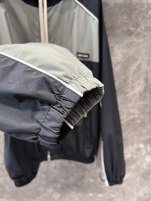 ZW60670 Miumi * 25Ss Early Spring New College Style Nylon Jacket 丨 Developed By Yb Seeking Chil lz660wp6 - Image 9
