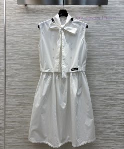 CL76328 Miu Miu 25 Spring/Summer Removable Strap Tank Top Dress For Sweet Aging Reduction Logo 2y6t0unl