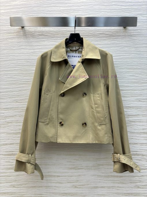 CW76335 Bur Home 25 Early Spring New Collection With A Classic Design Of A Short Trench Coat Ja vzcjln8v