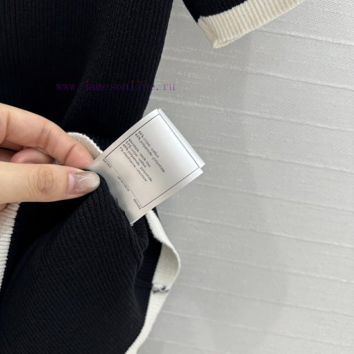️ High End BT76339 Cha * 25s Early Spring New Product Color Edge Slim Knitted Top Swiss Machine wz3lnnpa - Image 9