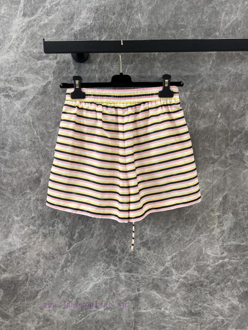 ZT60682 Chanel 25Ss Spring/Summer New Micro Stripe Hoodie+Shorts Set | Produced With Four Color rs71jp4x - Image 9