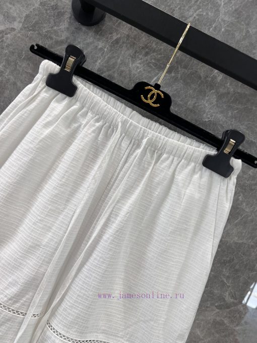 ZK60685 Chanel 25P Early Spring New Drawstring Hollowed Out Casual Shorts 丨 Developed By Yb Thi mwshd4r0 - Image 4