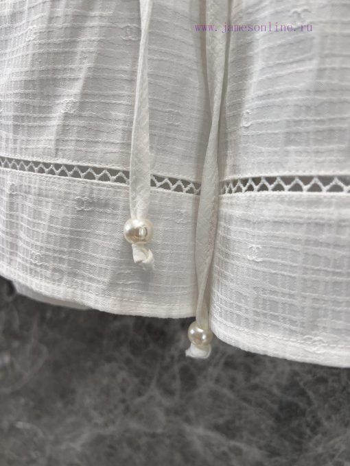 ZK60685 Chanel 25P Early Spring New Drawstring Hollowed Out Casual Shorts 丨 Developed By Yb Thi mwshd4r0 - Image 6