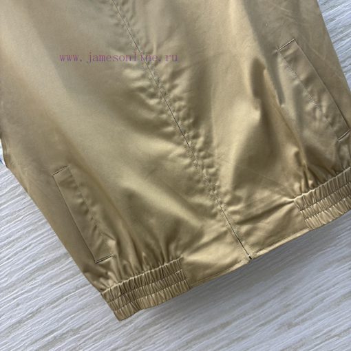 CW76363 Miu Miu 25 Spring/Summer Khaki Color Series Example Fake Two Piece Contrasting Plaid Fr qkjwt8aq - Image 7