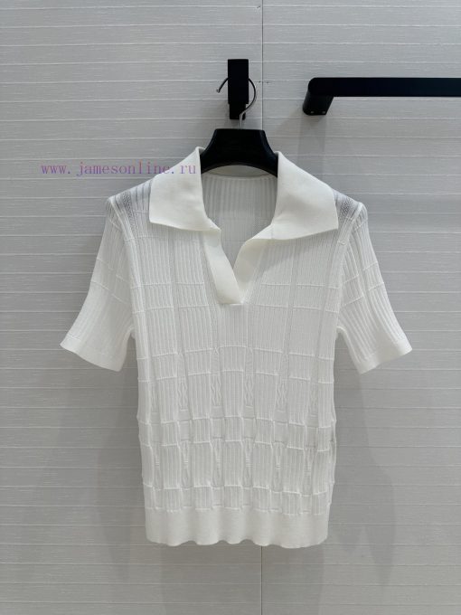 BT76372 H Majia 25s Spring/Summer New Product High Intelligence Wearing Embossed Jacquard Knitt fmozn5di - Image 2