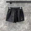 ZK60692 Prada 25Ss Early Spring New Triangle Logo Decorative Elastic Waist Casual Shorts 丨 The qhxxi76a