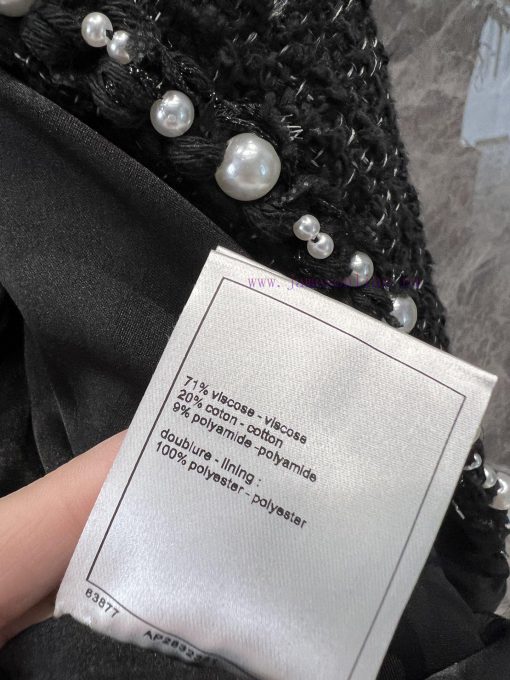 ZW60699 Chanel 25P Early Spring New Twill Soft Woolen Pearl Jacket 丨 YB Developed Product With 0sz5hmb6 - Image 10