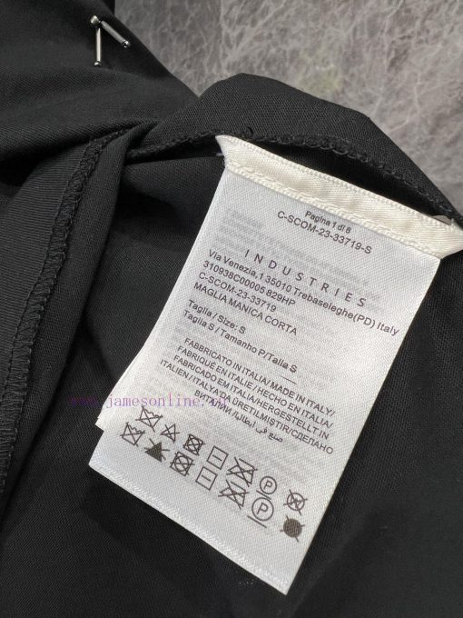 ZT60701 Moncler 25Ss Spring/Summer New Hand Beaded Medallion Cotton Round Neck Short Sleeved T- n0gydroi - Image 10