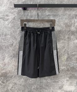ZK60715 Dior 25Ss Early Spring New Drawstring Elastic Waist Side Zipper Casual Shorts 丨 YB Deve 25fjqhqr