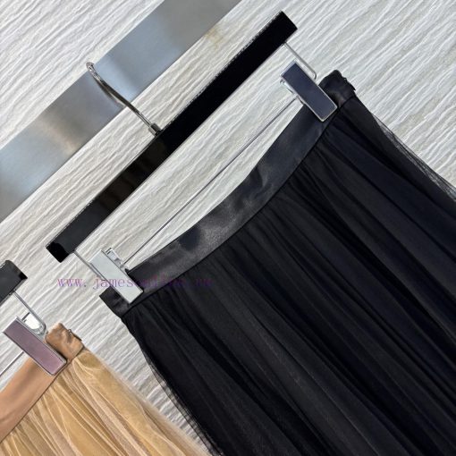 CB76507 Dior 25 Early Spring New Collection Pleated Yarn Skirt With Oversized Hem And Expensive dg4ckw0s - Image 4
