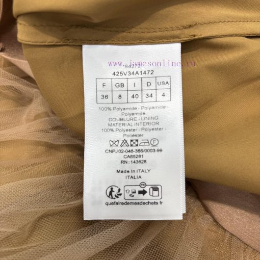 CB76507 Dior 25 Early Spring New Collection Pleated Yarn Skirt With Oversized Hem And Expensive dg4ckw0s - Image 10