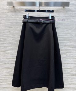 CB76512 Dior 25 Spring/Summer New Collection Leather Buckle Decorative Belt High Waist Umbrella bm04z2ch