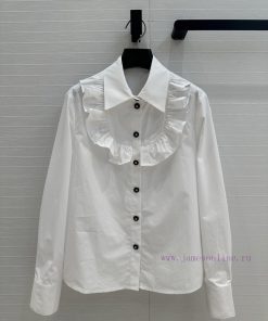 Strongly Recommend BC76553 Cha * 25 Early Spring New Product Palace Style Lace Collar White Shi au82t59f