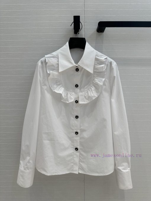 Strongly Recommend BC76553 Cha * 25 Early Spring New Product Palace Style Lace Collar White Shi au82t59f