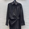 CL76572 Loewe Chen Turin Same Style Pleated Lace Up Shirt Skirt Can Be Sweet Or Salty High-end ojdyvexv