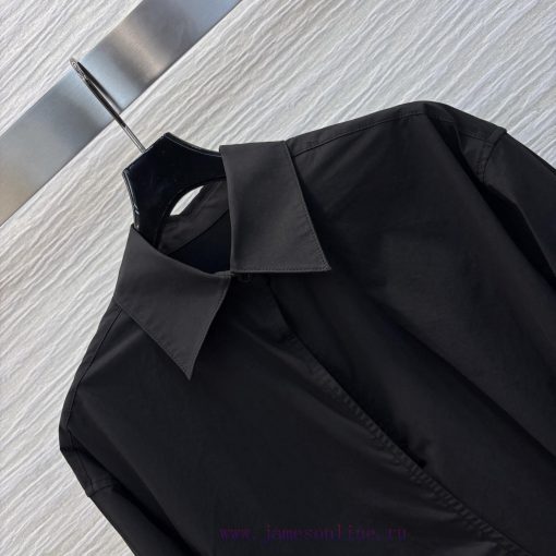 CL76572 Loewe Chen Turin Same Style Pleated Lace Up Shirt Skirt Can Be Sweet Or Salty High-end ojdyvexv - Image 6