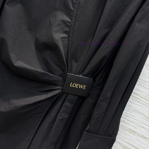 CL76572 Loewe Chen Turin Same Style Pleated Lace Up Shirt Skirt Can Be Sweet Or Salty High-end ojdyvexv - Image 7