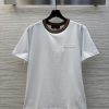CT76581 Gucci 25 Spring/Summer New Collection Red And Green Ribbed Round Neck Short Sleeve T-sh qhsc7r6h