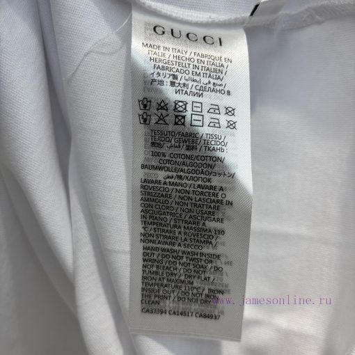 CT76581 Gucci 25 Spring/Summer New Collection Red And Green Ribbed Round Neck Short Sleeve T-sh qhsc7r6h - Image 10