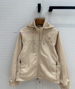 BW76583 Burberry's New Lightweight Nylon Sun Protection Jacket Short Jacket Zipper Hooded Stand vig6axg9