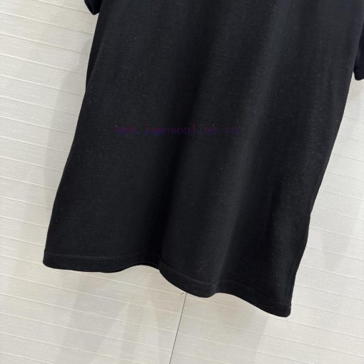 BT76590 Zim * 25 Spring/Summer New Heavy Industry Shell Crystal Collar T-shirt With Crystal Dec q6fikfm1 - Image 7