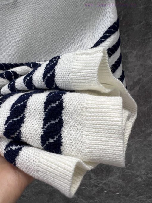 ZT60738 Louis Vuitton 25Ss Spring/Summer New Jacquard Rope Knitted Short Sleeve Top | Produced a33zgca7 - Image 9