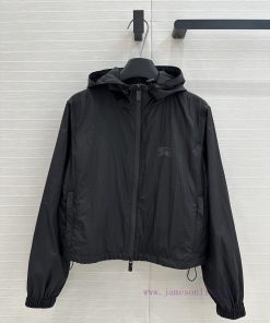 BW76652 Burberry 25 Spring/Summer New Product Lightweight Sunscreen Small Coat Hooded Short Des 54t7ntxw