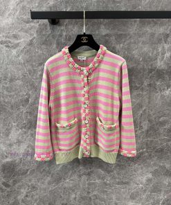 ZW60767 Chanel 25ss Spring/Summer New Cashmere Ruffle Knitted Cardigan | YB Developed And Produ ib9uxnb7