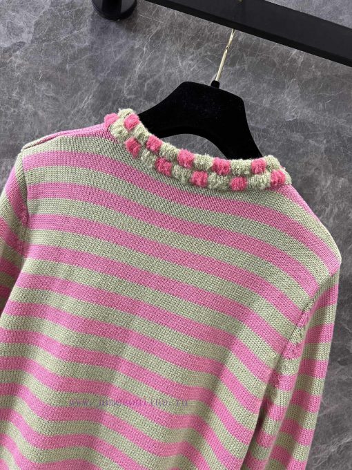 ZW60767 Chanel 25ss Spring/Summer New Cashmere Ruffle Knitted Cardigan | YB Developed And Produ ib9uxnb7 - Image 5