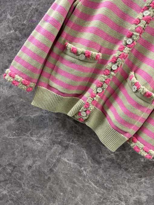 ZW60767 Chanel 25ss Spring/Summer New Cashmere Ruffle Knitted Cardigan | YB Developed And Produ ib9uxnb7 - Image 7