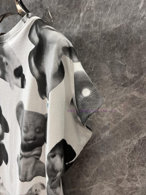 ZT60775 Vivienne Westwood 25ss Spring/Summer New Asymmetric Wrinkle Design Short Sleeve T-shirt wpbxj2hq - Image 7