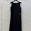 CL76685 Gucci 25 Spring/Summer Double G Interlocking Decorative Strap Dress Is Atmospheric And bpsospyl