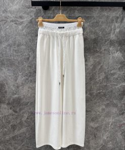 ZK60781 Miumi * 25Ss Spring/Summer New Drawstring Double Waist Style Casual Pants | Produced Re cwir90gn