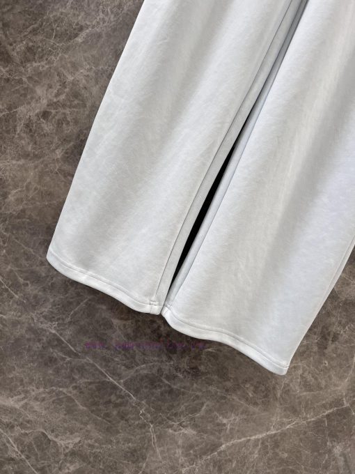 ZK60781 Miumi * 25Ss Spring/Summer New Drawstring Double Waist Style Casual Pants | Produced Re 3nka9jsc - Image 8