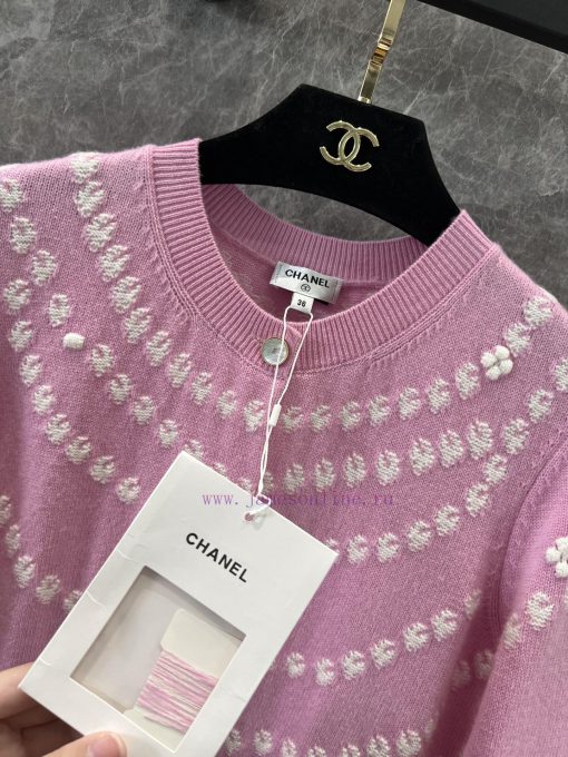 ZW60787 Chanel 25p Early Spring New Heavy Duty Pearl Chain Cashmere Cardigan | Developed And Pr u3oe3c5d - Image 9
