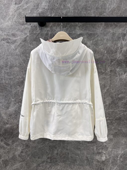 ZW60791 Burberry 25ss Early Spring New Lightweight Nylon Sunscreen Jacket Short Coat 丨 Develope c4tdfjrc - Image 4