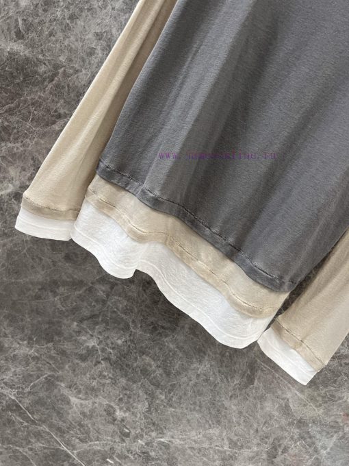 ZT60795 Miumi * 25Ss Spring/Summer New Collection Letter Logo Sticker Color Contrast Splicing F uiyqu3bx - Image 7