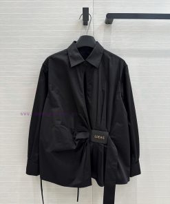 Strongly Recommend BC76718 Loe * 25 Spring/Summer New Product Wrapping And Straightening Shirt r49mvjvk